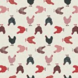 Mini poulettes Rouge